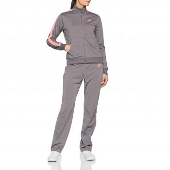 Nike NSW TRK PK OH Chándal, Mujer, Gris