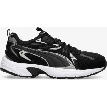 Puma Milenio Tech Suede Women's Sneakers - Black, Size 39