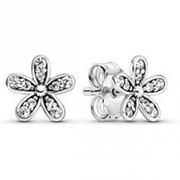 Pandora pendientes Mujer plata circón
