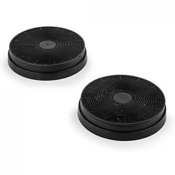 Filtro de carbón activo para campanas extractoras Klarstein - Pack de 2 - Ø17,5 cm
