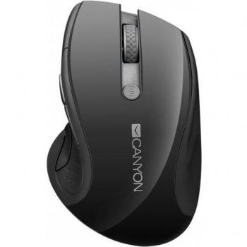 Canyon CNS-CMSW01B Ratón Inalámbrico Óptico 1600 DPI Negro