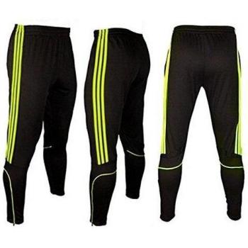 Pantalones atléticos del basculador de pista COOLOMG los hombres de la cremallera inferior XL Casual