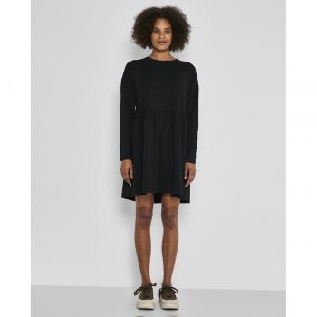 Noisy May Vestido de manga larga con cuello redondo