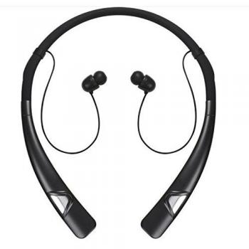 Wireless Stereo Headset Black - Manos Libres. Auriculares estéreo. Micrófono. Resistentes al Sudor con cancelación de Ruido