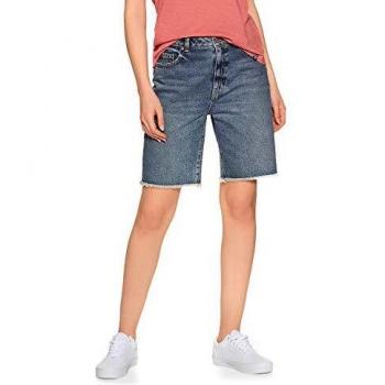 Superdry Bermuda Pantalón Mujer Mid Indigo Authentic 27