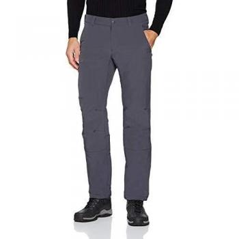 Maier Sports Herrmann Men's Outdoor Functional Pants, Size 26 (Short), Graphite, Warm and Durable