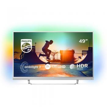 Televisor LED 49 Philips 49PUS6482, Resolución 4K Ultra HD, Smart TV con Sistema Android