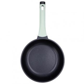 Sartén de Aluminio Fundido Pyrex® Danae 24cm - Verde, Antiadherente, Apta Inducción y Lavavajillas