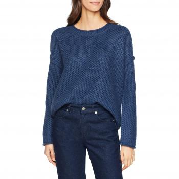 edc by Esprit 118cc1i011, suéter para Mujer, Azul