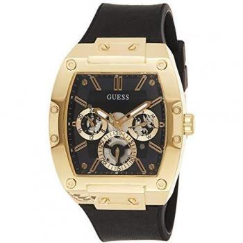 Guess Watches Phoenix Mens Analogue Quartz Watch with Leather Bracelet GW0202G1