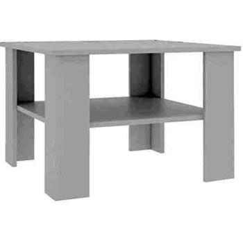 vidaXL Coffee Table White 60x60x42 cm Engineered Wood