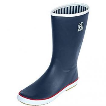 Rouchette Cap Women's Rain Boots - Size 41, Navy Blue