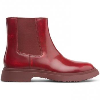 CAMPERLAB Walden Ankle Boots - Red/Brown, Size 39, Smooth Leather