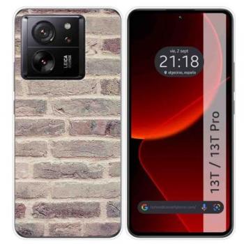 Funda de Silicona Personalizada para Xiaomi 13T / 13T Pro 5G - Diseño Ladrillo 01
