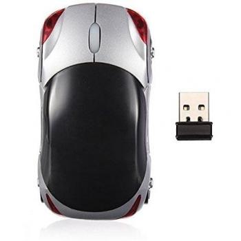 2.4G 1600dpi 3D USB ratón óptico inalámbrico de coches ratones PC
