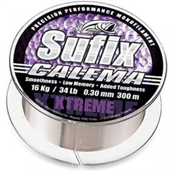 Sufix - Calema Xtreme 300, Color Transparente, Talla 0.220 mm