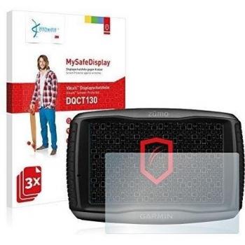 3x Vikuiti MySafeDisplay Protector de Pantalla DQCT130 de 3M para Garmin zumo 595LM
