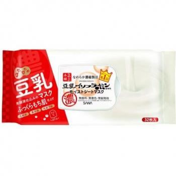 SANA Soy Milk Moisture Sheet Mask N 32 pcs - Cosmetics