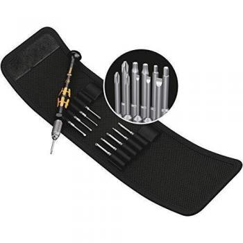WERA-05073670001-Kraftform Kompakt Micro-Set ESD/11 - Bolso plegable con puntas de 44 mm de largo