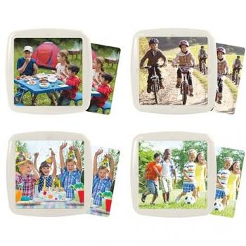 Set de 4 puzzles Miniland Ocio Con Amigos para niños, Multicolor