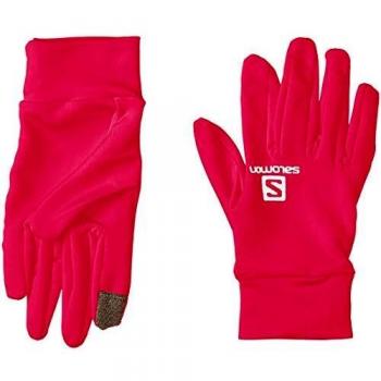 Salomon Gloves Agile Warm Glove U - Guantes, Unisex Adulto, Rojo