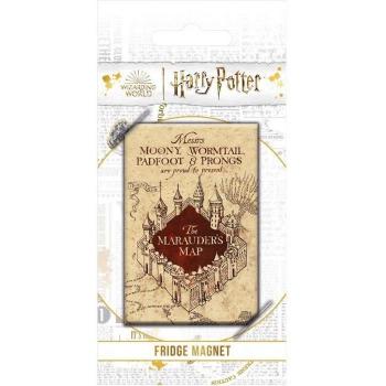 Imán para nevera Harry Potter con mapa de Merodeadores beige/marrón