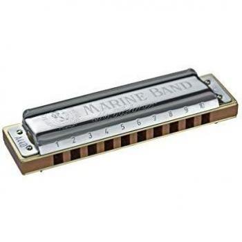 Hohner Marine Band 1896 C Diatonic Harmonica with Hard Case
