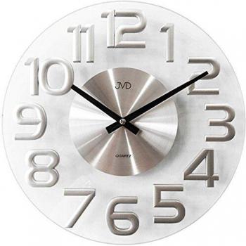 Reloj de Pared JVD HT098 con Diseño Moderno y Esfera Clara