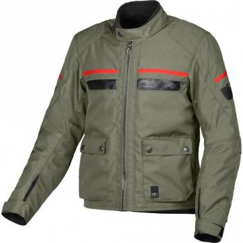 Chaqueta de Moto Macna Oryon Verde Impermeable Textil para Motocicletas (Tamaño M)