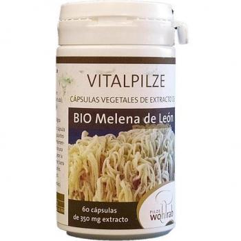 Pilze Wohlrab Melena de León (Hericium Erinaceus) Ecológico 60 Cápsulas