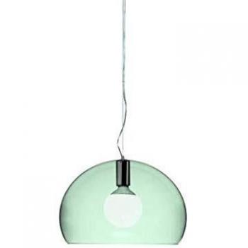 Lámpara Colgante LED Kartell FL/Y Pequeña Verde Salvia