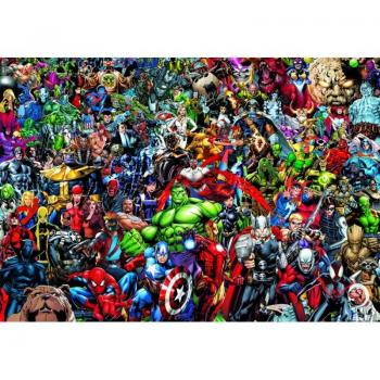 Puzzle 1000 Piezas Imposible Marvel