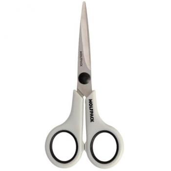 Tijeras Multiuso Acero Inoxidable 5,5” / 140 mm con Mango Cómodo y Suave