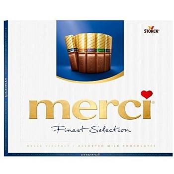 Bombones Merci Edición Especial HELLE 250g - Selección Finest de Chocolates - Pack de 5 unidades