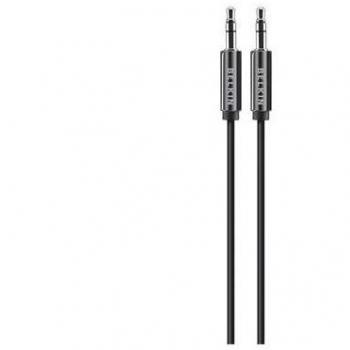 Belkin AV10104BT1.8M - Cable de audio 3,5mm de 1,8 metros en color negro