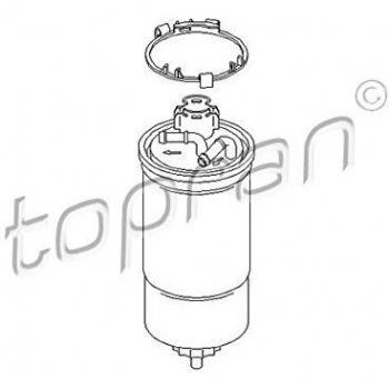topran filtro de combustible, 109 004