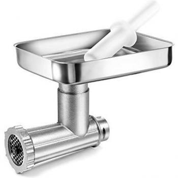 Accesorio Tritacarne Tre Spade TC 12 con Tramoggia de Acero Inoxidable