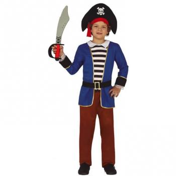 Disfraz de Pirata Azul para niño