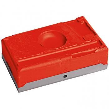 Bloque de cera para marcado de ovejas, azul y rojo