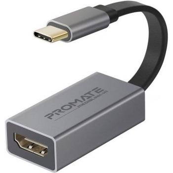 Adaptador USB-C a HDMI 4K@30hz (Negro) - Conexión de Alta Definición para Dispositivos USB Tipo C