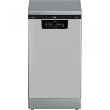 Lavavajillas Beko BDFS26046XQ Inox 45 cm, 10 servicios, Clase C, 44 dB, 3ª bandeja, AquaIntense