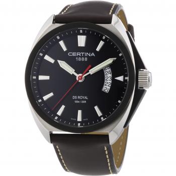 Reloj Certina DS Royal de Cuarzo Unisex con Correa de Cuero