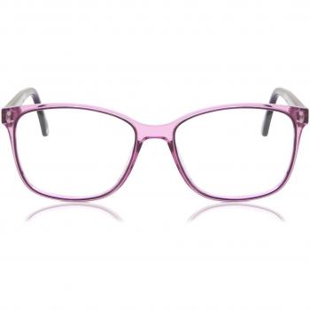 Cuadrado Montuta completa TR90 Purple Armazones para Hombre - Gafas Recetadas Anti-Azules - SmartBuy Collection