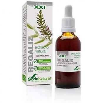 Extracto de Regaliz Fórmula XXI 50ml Glicerina Vegetal Soria Natural