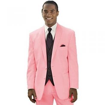 MYS Hombre Justo lo novio boda Smoking Traje pantalón Chaleco corbata Juego wassermeleins rojo sandía Adaptado