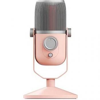 Micrófono USB Thronmax M4 Rosa Edición con Patrones Direccionales Dual y Calidad de 96kHz