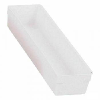 Caja Multiusos Modular Blanco 30,5 x 8 x 5,3 cm (12 Unidades)