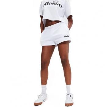 Pantalón Corto Ellesse Kyrana Loopback Mujer Blanco