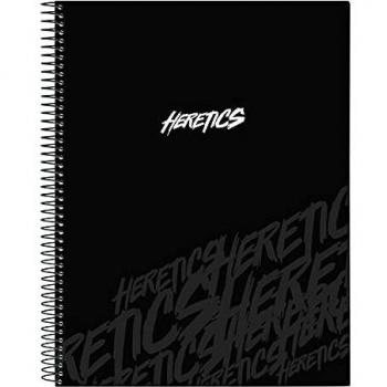 Cuaderno 120 Hojas de Team Heretics, Tapas Duras, 215x310 mm