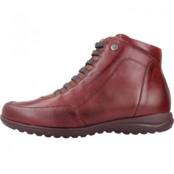 Botines de Mujer Pitillos Modelo 118P Color Burdeos